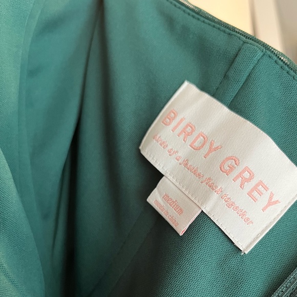 *NWT* Birdy Grey Christina Convertible Dress in Tulle Emerald Green Size M - Picture 17 of 17